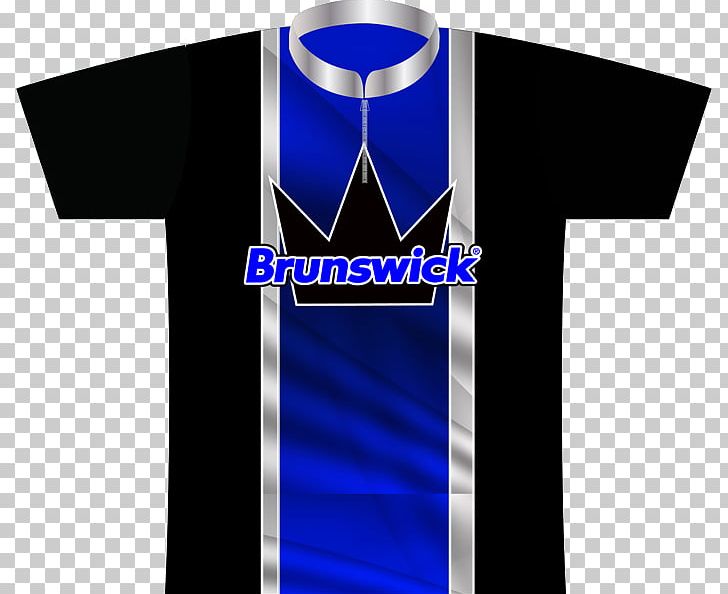 T-shirt Jersey Blue Brunswick Bowling & Billiards PNG, Clipart, Blue, Blue Strip, Bowling, Brand, Brunswick Bowling Billiards Free PNG Download