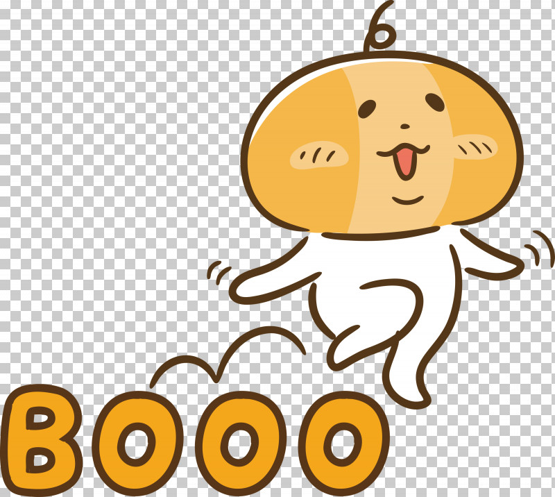 Booo Happy Halloween PNG, Clipart, Booo, Cartoon, Cover Art, Happy Halloween, Pictogram Free PNG Download