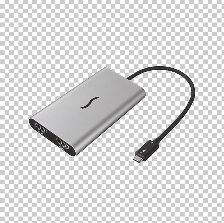 StarTech Thunderbolt 3 To Dual HDMI Adapter Computer Monitors PNG, Clipart, Ac Adapter, Adapter, Cable, Computer, Computer Component Free PNG Download