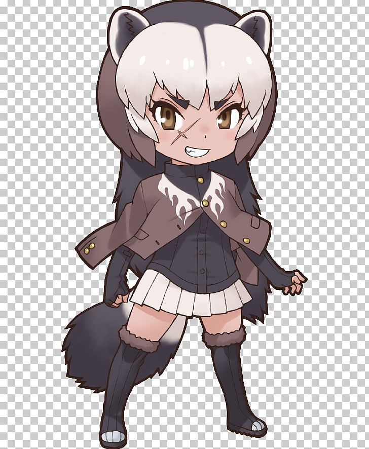 Kemono Friends Hippopotamus TV Tokyo Bearded Seal Crested Ibis PNG, Clipart, Animal, Anime, Bearded Seal, Black, Black Hair Free PNG Download