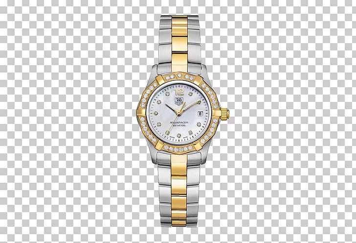 TAG Heuer Watch Quartz Clock Diamond Female PNG, Clipart, Aquaracer, Bezel, Bracelet, Brand, Brands Free PNG Download