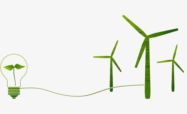 Wind Power Generation Cartoon PNG, Clipart, Bulb, Cartoon, Cartoon Clipart, Generation Clipart, Green Free PNG Download