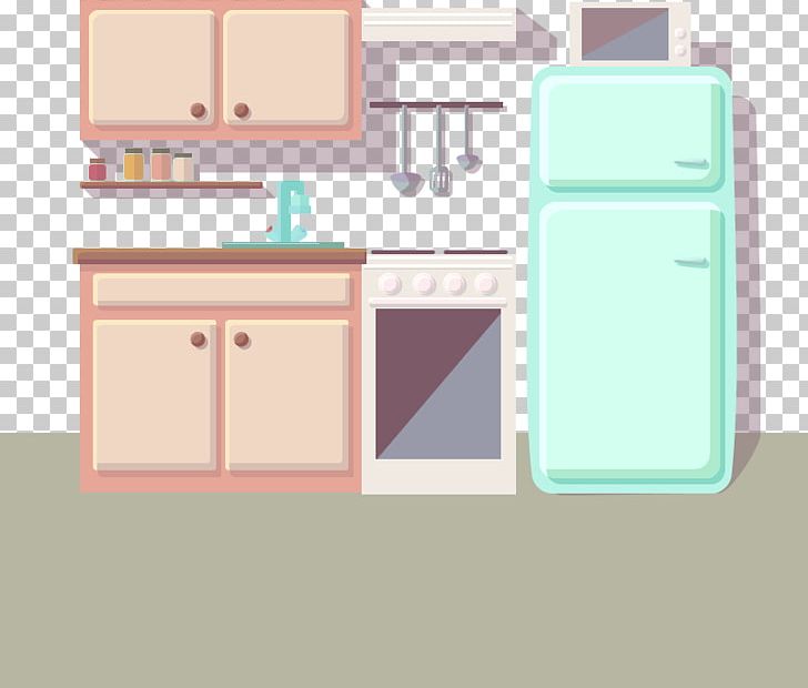 Kitchen Euclidean Drawing Refrigerator PNG, Clipart, Angle, Cupboard, Drawing, Floor, Furniture Free PNG Download