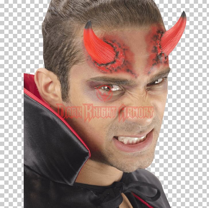 Prosthetic Makeup Cosmetics Devil Costume Werewolf PNG, Clipart, Cheek, Chin, Clothing Accessories, Cosmetics, Costume Free PNG Download