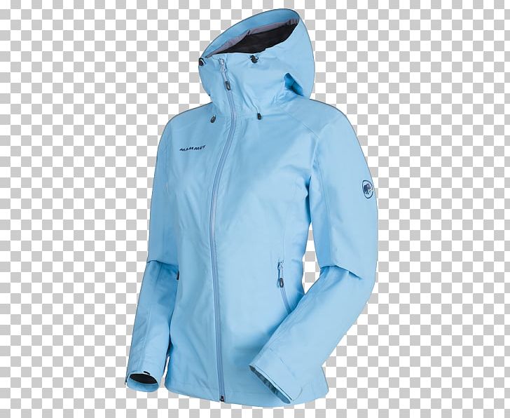 Jacket Hardshell Hood Mammut Sports Group Gore-Tex PNG, Clipart, Active Shirt, Clothing, Clothing Sizes, Cobalt Blue, Electric Blue Free PNG Download