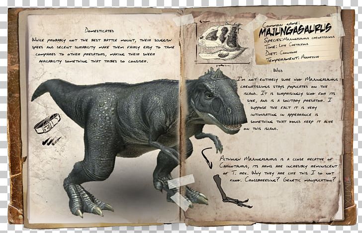 Majungasaurus ARK: Survival Evolved Carnotaurus Dinosaur Argentavis Magnificens PNG, Clipart, Argentavis, Argentavis Magnificens, Ark, Ark Survival Evolved, Brachiosaurus Free PNG Download