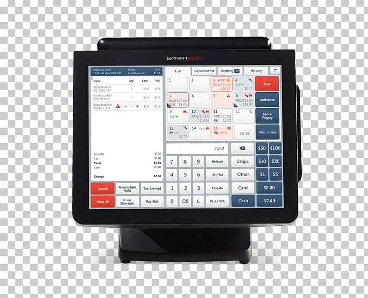 Point Of Sale Retail Display Device Computer Software Sales PNG, Clipart, Back Office, Barcode Scanners, Cashier, Cash Register, Communication Free PNG Download