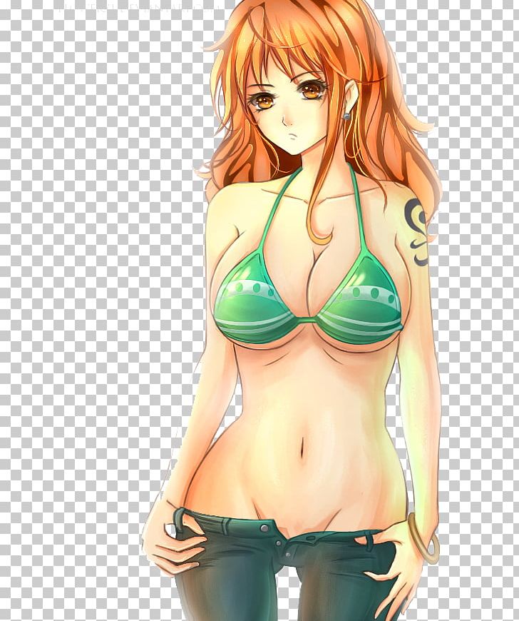 Nami Boa Hancock Monkey D. Luffy Usopp Ecchi PNG, Clipart, Abdomen, Anime, Arm, Black Hair, Boa Hancock Free PNG Download