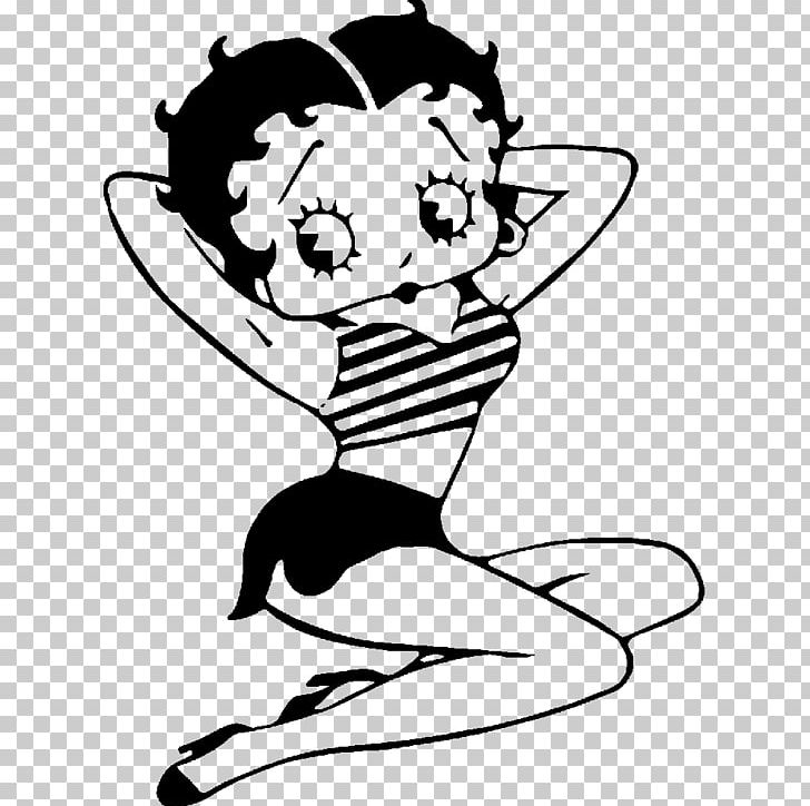 Betty Boop Sticker Wall Decal Animation PNG, Clipart, Animation, Arm, Art, Artwork, Black Free PNG Download