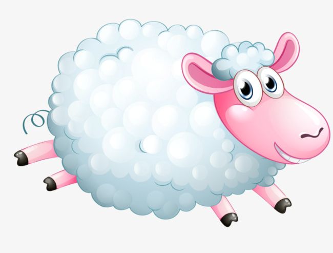 Running Sheep PNG, Clipart, Animal, Hand, Hand Painted, Little, Little Sheep Free PNG Download