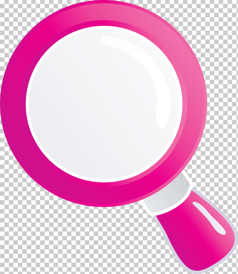 Magnifying Glass Magnifier PNG, Clipart, Circle, Magenta, Magnifier, Magnifying Glass, Makeup Mirror Free PNG Download