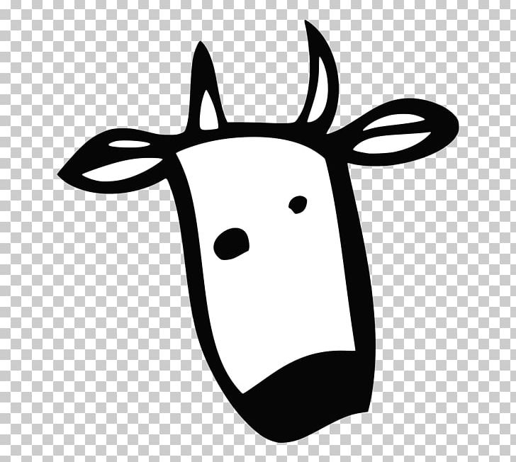 Cattle Gentoo Linux Udder Computer Software PNG, Clipart, Antler, Artwork, Black, Black And White, Cattle Free PNG Download