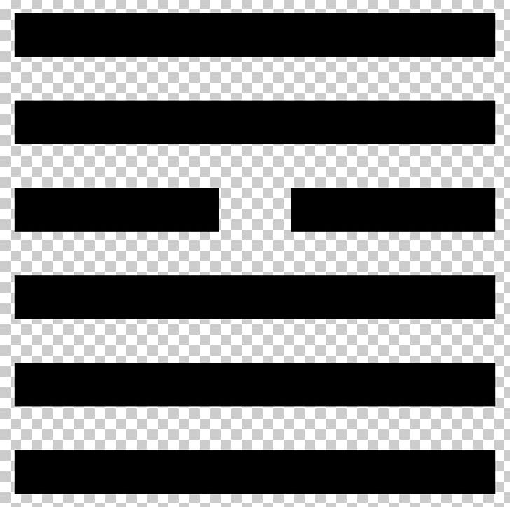 I Ching Yijing Hexagram Symbols Bagua Book Of Rites PNG, Clipart, Anahata, Angle, Area, Black, Black And White Free PNG Download