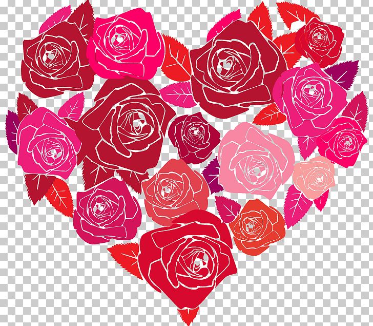 Valentine's Day Heart-shaped Hand-painted Roses PNG, Clipart, Blue Rose, Bouquet Of Flowers, Design, Festive Elements, Flower Free PNG Download