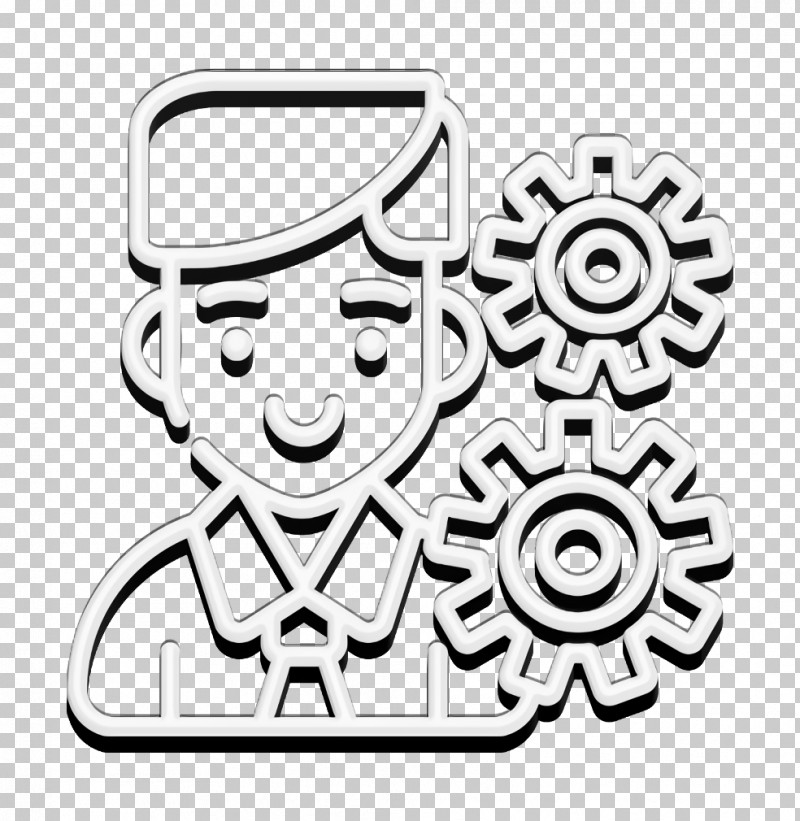 Human Resources Icon Cog Icon Human Resources Icon PNG, Clipart, Behavior, Black, Cog Icon, Geometry, Human Free PNG Download