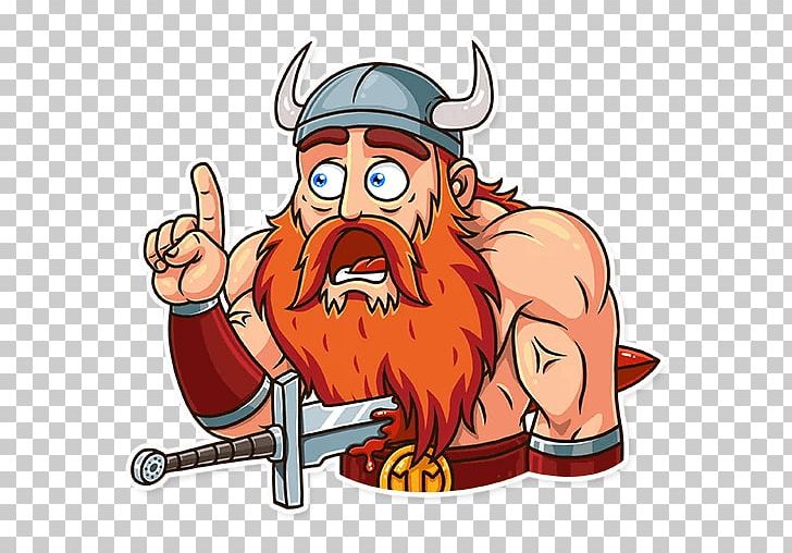 Sticker Telegram Vikings PNG, Clipart, Art, Cartoon, Dogecoin, Facial Hair, Fictional Character Free PNG Download