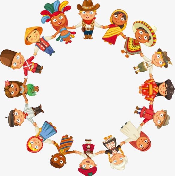 A Circle Of People PNG, Clipart, Circle Clipart, Crowd, Different, Different Nationalities, Dream Free PNG Download