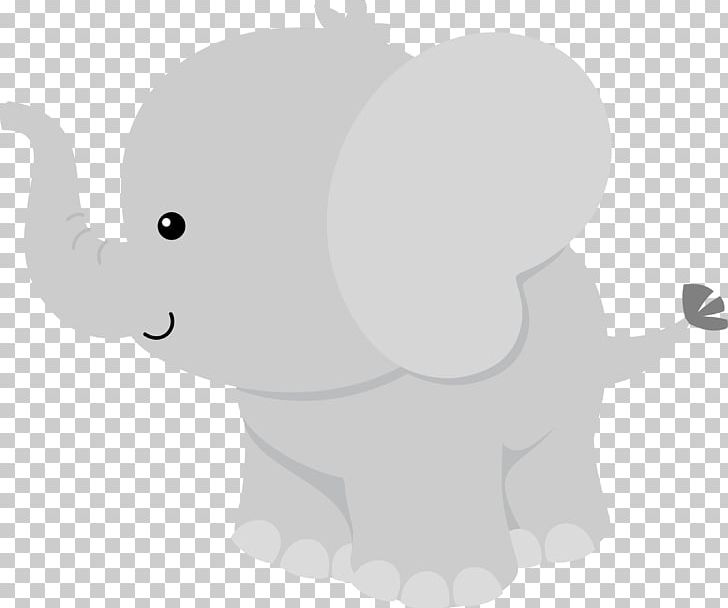 Elephant PNG, Clipart, African Elephant, Animals, Baby Shower, Black And White, Carnivoran Free PNG Download