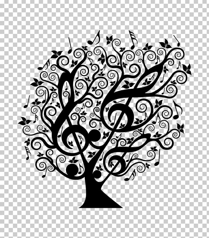 Musical Note Musical Theatre Art PNG, Clipart, Art, Art Music, Black And White, Branch, Clef Free PNG Download