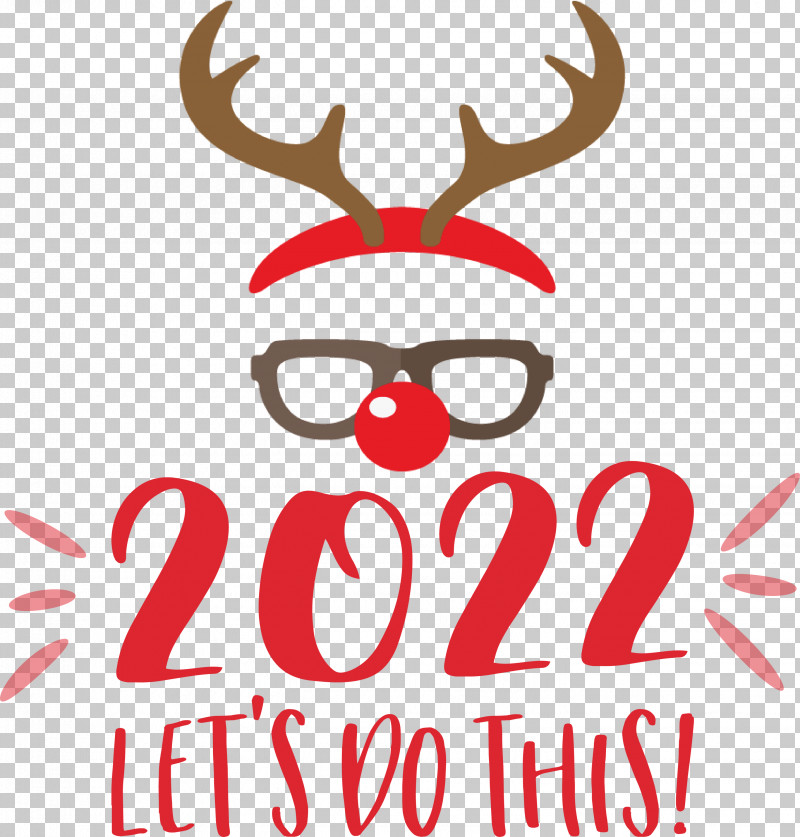 2022 New Year 2022 New Start 2022 Begin PNG, Clipart, Antler, Character, Christmas Day, Geometry, Line Free PNG Download