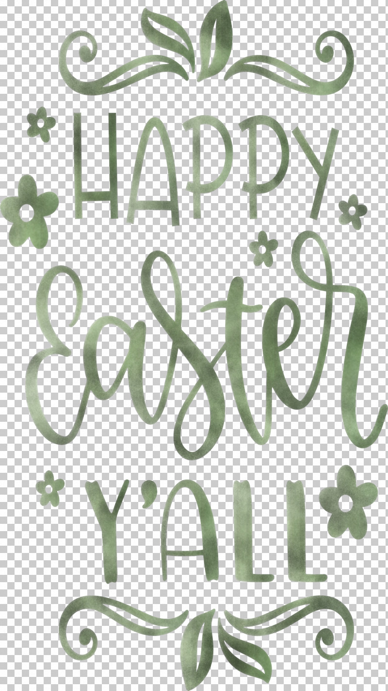 Easter Day Easter Sunday PNG, Clipart, Calligraphy, Easter Day, Easter Sunday, Green, Plant Free PNG Download