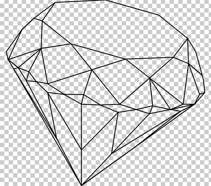 Drawing Diamond Line Art PNG, Clipart, Angle, Area, Art, Artwork, Black And White Free PNG Download