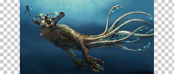 Subnautica Video Games Leviathan PNG, Clipart, 2018, Art, Cephalopod, Concept, Concept Art Free PNG Download