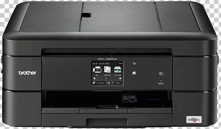 Paper Multi-function Printer Inkjet Printing Brother Industries PNG, Clipart, Automatic Document Feeder, Bro, Brother Mfcj880, Duplex Printing, Electronic Device Free PNG Download