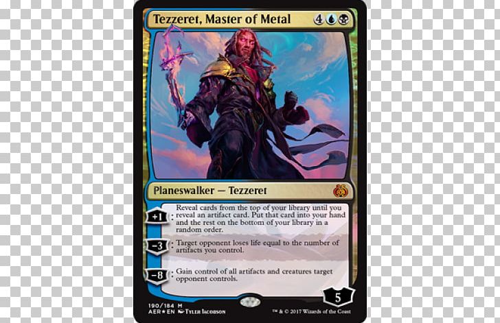 Magic: The Gathering Planeswalker Aether Revolt Tezzeret PNG, Clipart,  Free PNG Download