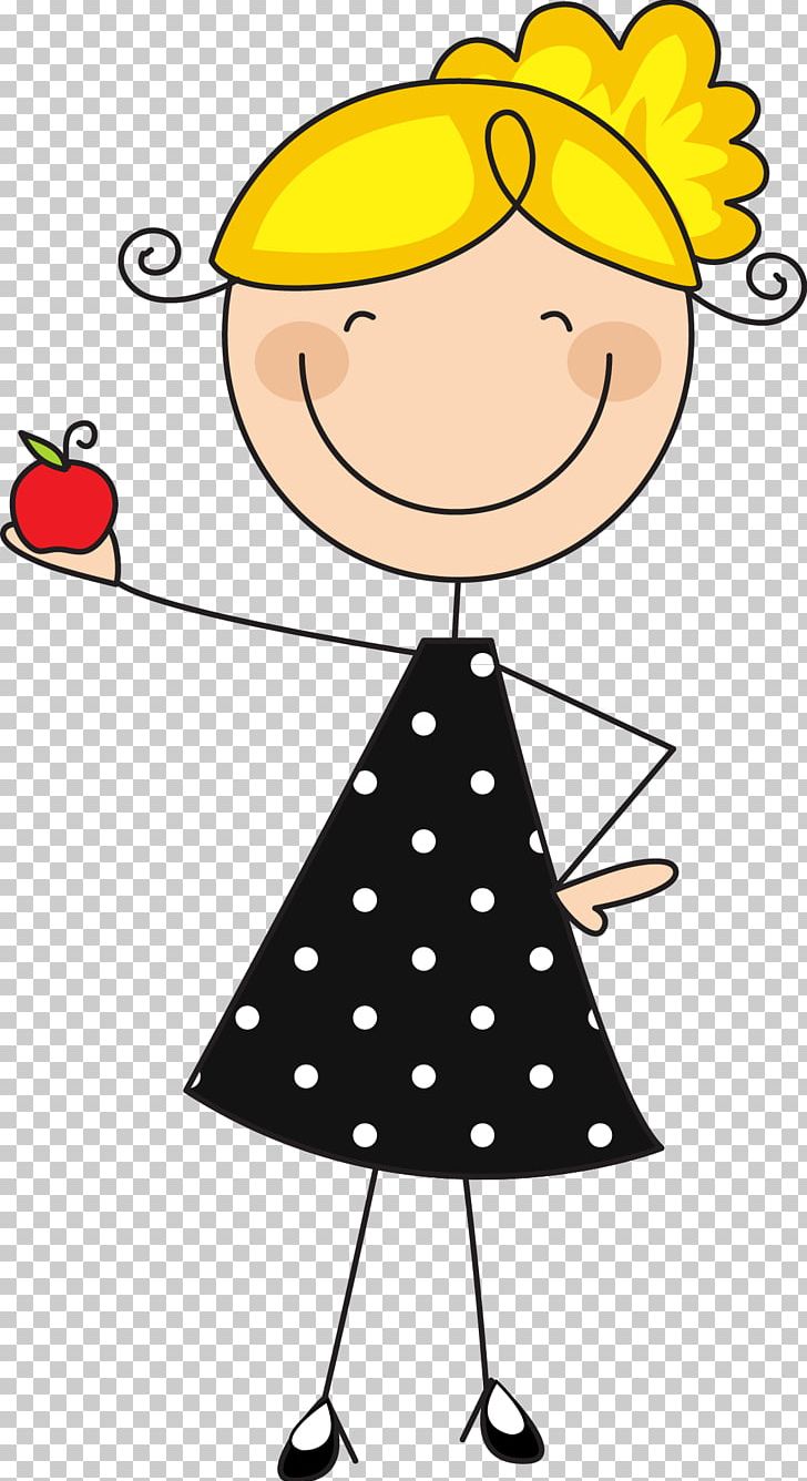 stick man teacher clipart