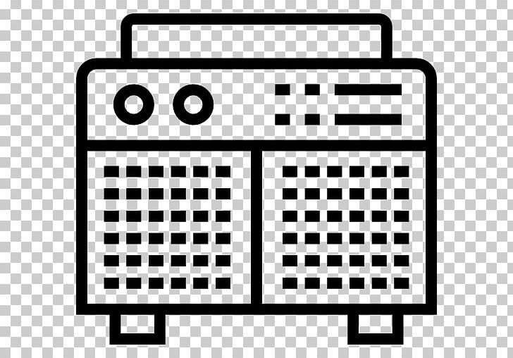 Radio Computer Icons PNG, Clipart, Antique Radio, Area, Black And White, Brand, Button Free PNG Download