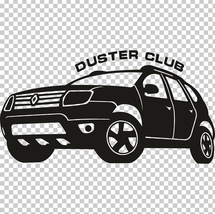 Dacia Duster Renault Car Sticker Saint Petersburg PNG, Clipart, Automotive Design, Automotive Exterior, Black And White, Brand, Car Free PNG Download