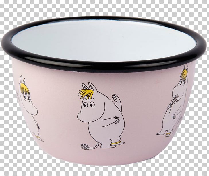 Snork Maiden Moomintroll Moomins Vitreous Enamel Muurla Moomin Enamel Mug PNG, Clipart, Bowl, Ceramic, Cup, Drinkware, Lid Free PNG Download