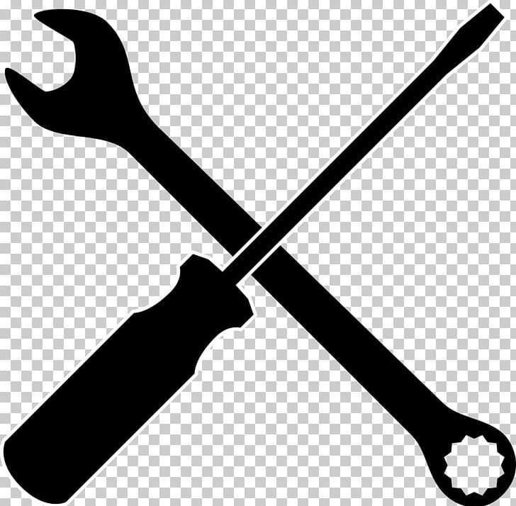 Tool Spanners Computer Icons Screwdriver PNG, Clipart, Black And White, Cold Weapon, Computer Icons, Hammer, Line Free PNG Download
