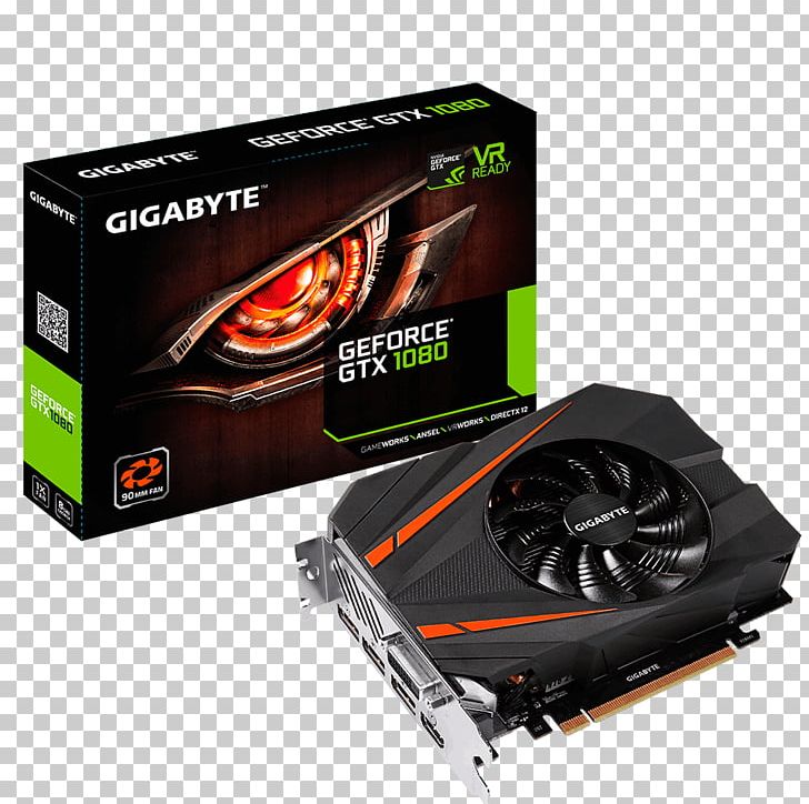 Graphics Cards & Video Adapters Mini-ITX Gigabyte Technology 英伟达精视GTX NVIDIA GeForce GTX 1080 Ti PNG, Clipart, Atx, Electronic Device, Form , Gddr5 Sdram, Geforce Free PNG Download