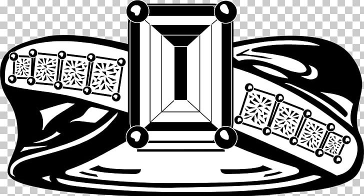 Ring Illustration Black Gold Graphics PNG, Clipart, Area, Black, Black And White, Blue Diamond, Brand Free PNG Download