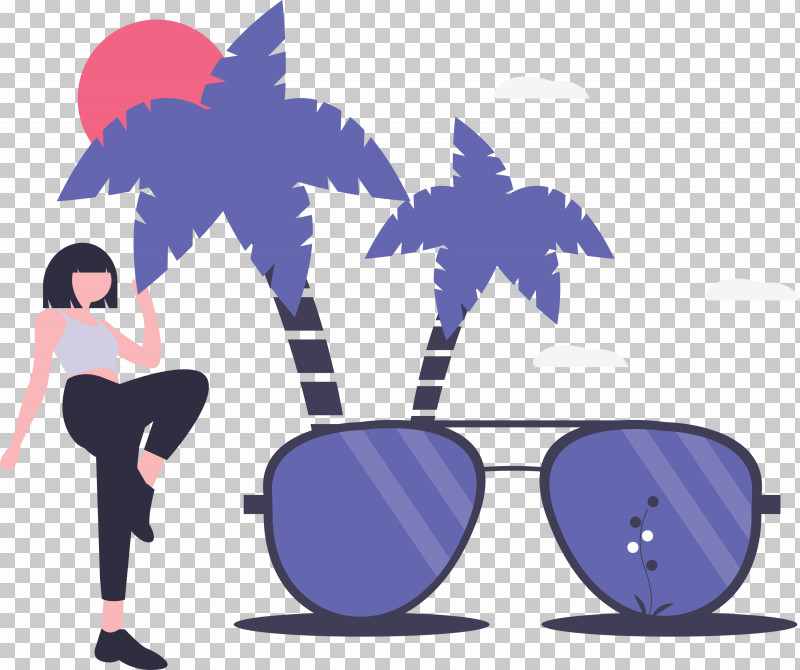 Summer PNG, Clipart, Eyewear, Glasses, Summer, Sunglasses, Violet Free PNG Download