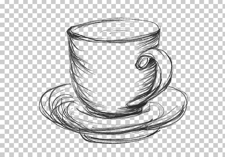 Coffee Cup Teacup Drawing PNG, Clipart, Artwork, Black And White, Chai, Circle, Coffee Free PNG Download