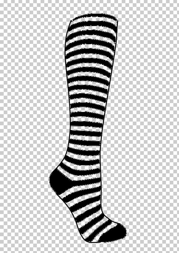 Sock Knee Highs White Christmas Stockings PNG, Clipart, Area, Argyle, Black, Black And White, Blue Free PNG Download