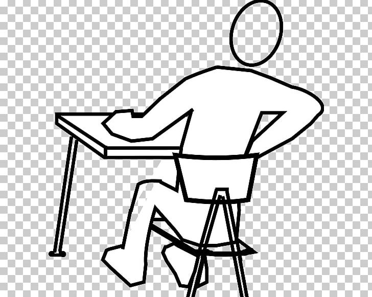 Standing Desk Drawing Office & Desk Chairs Sitting PNG, Clipart, Angle, Back Pain, Black, Black And White, Chair Free PNG Download