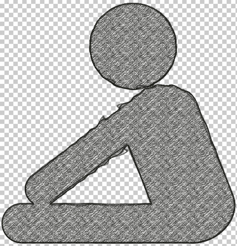 Sports Icon Yoga Frontal Flexion Posture Silhouette Of Side View Icon Human Pictos Icon PNG, Clipart, Black, Black And White, Geometry, Human Pictos Icon, Line Free PNG Download