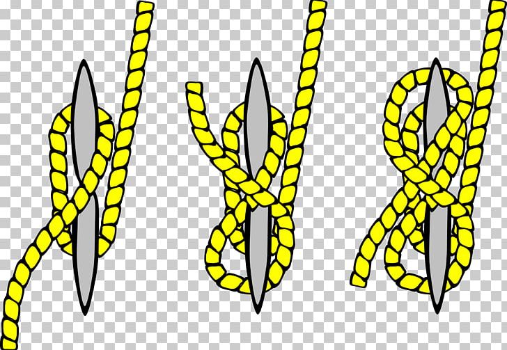 Knot Sailing Bowline PNG, Clipart, Artwork, Black And White, Bowline ...