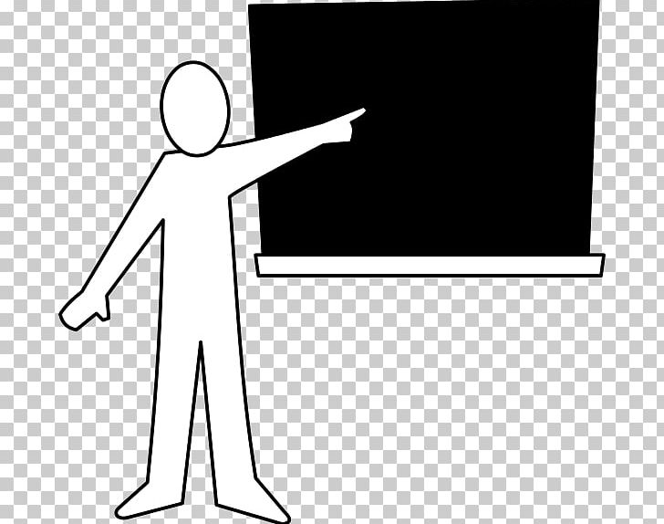 Teacher Presentation PNG, Clipart, Angle, Arm, Artwork, Black, Black And White Free PNG Download