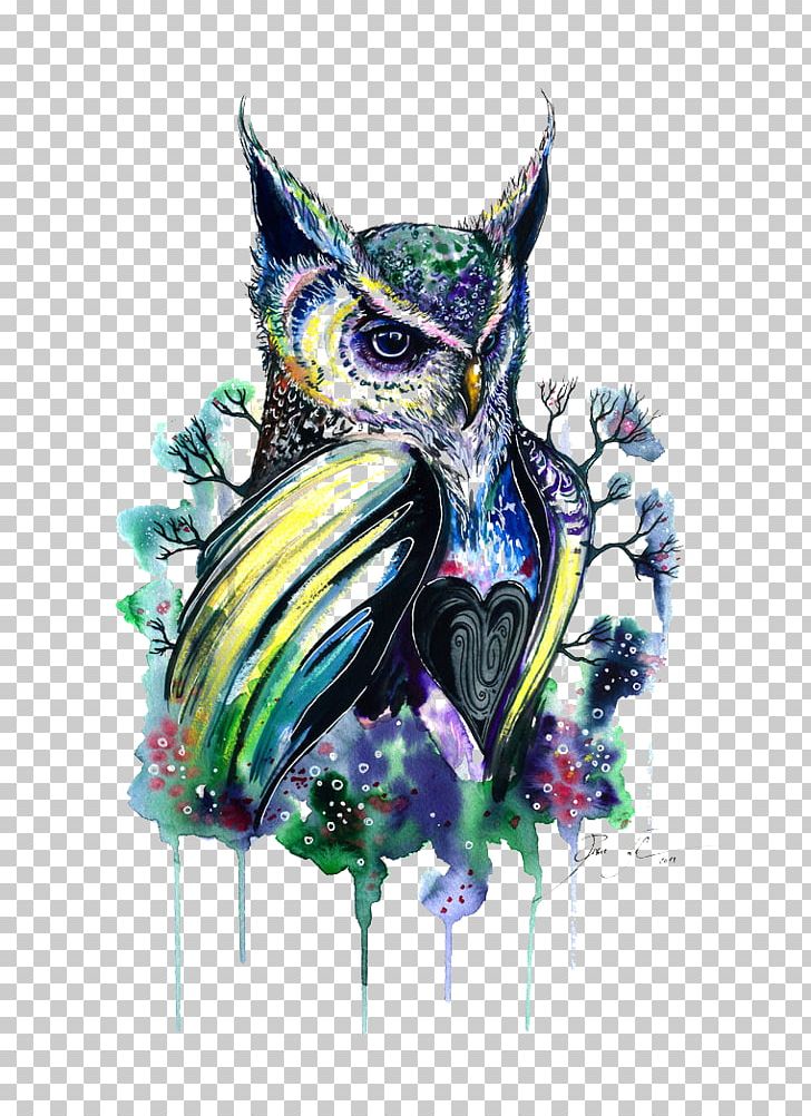 Owl The Guardian PNG, Clipart, Art, Artist, Bird, Black Forest, Canvas Free PNG Download