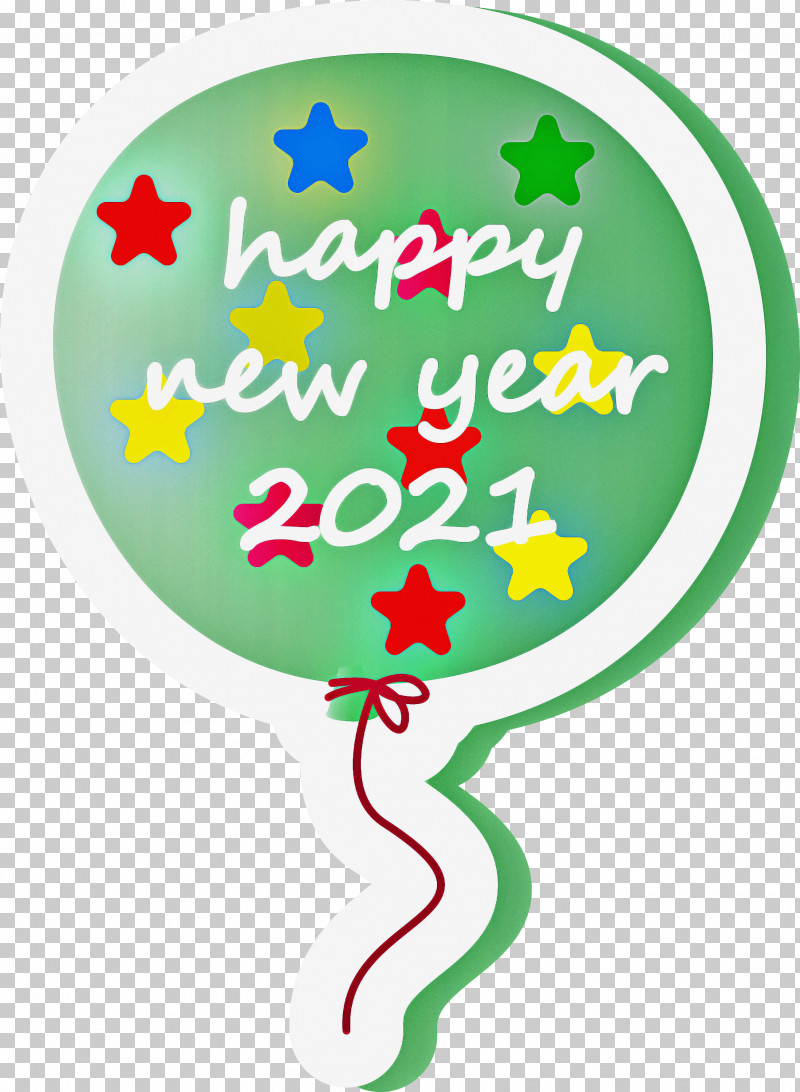 Balloon 2021 Happy New Year PNG, Clipart, 2021 Happy New Year, Balloon, Flora, Flower, Green Free PNG Download