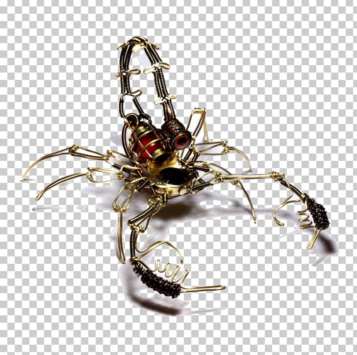 Mortal Kombat X Scorpion Robot Steampunk PNG, Clipart, Art, Arthropod, Clockwork, Creative Artwork, Creative Background Free PNG Download
