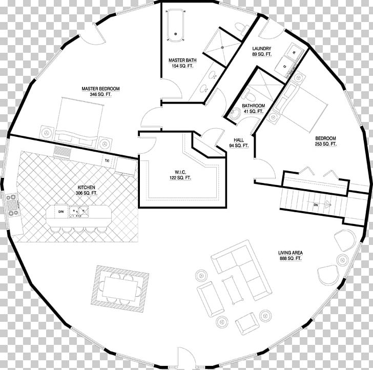 Floor Plan House Plan Storey PNG, Clipart, Angle, Area, Black And White, Circle, Diagram Free PNG Download