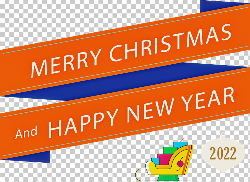 Merr Christmas Happy New Year 2022 PNG, Clipart, Banner, Geometry, Happy New Year, Line, Logo Free PNG Download