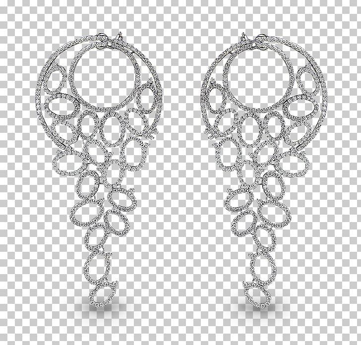 Earring Body Jewellery Silver White PNG, Clipart, Black And White, Body Jewellery, Body Jewelry, Circle, Earring Free PNG Download