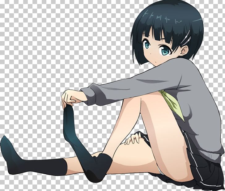 Leafa Asuna Anime Kirito Sword Art Online PNG, Clipart, Anime, Arm, Art, Asuna, Black Hair Free PNG Download
